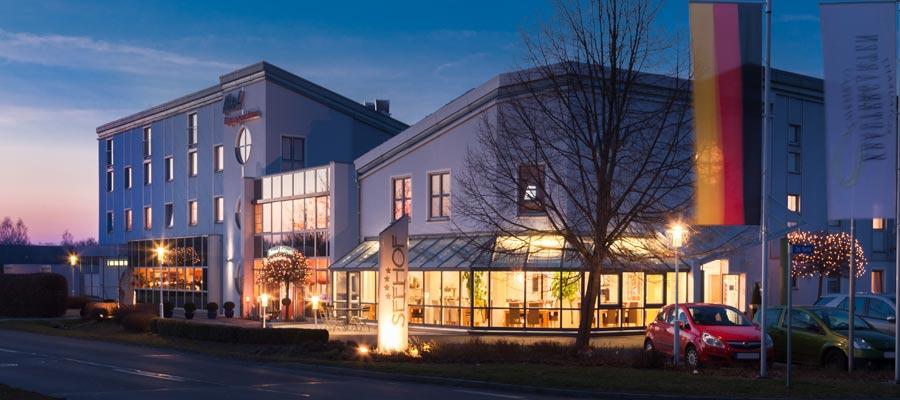 Hotel Seehof Leipzig Zwenkau Esterno foto